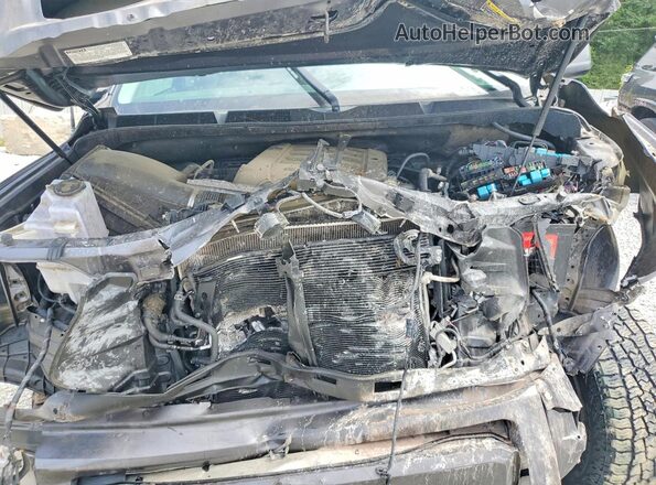 5TFDW5F11JX738315 2018 TOYOTA TUNDRA Gray Rear interior view