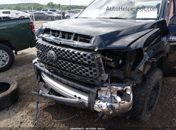 5TFDW5F11KX862909 2019 TOYOTA TUNDRA Black Front view