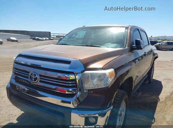 5TFDW5F13GX493798 2016 TOYOTA TUNDRA Brown Առջևի ձախ երեք քառորդ տեսարան