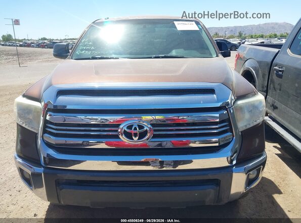 5TFDW5F13GX493798 2016 TOYOTA TUNDRA Brown Սարքավորումների վահանակի տեսք