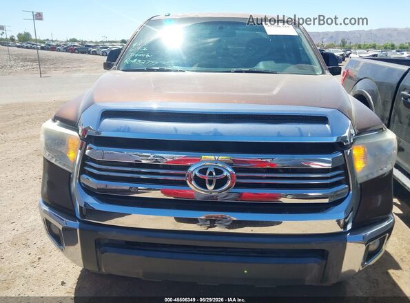 5TFDW5F13GX493798 2016 TOYOTA TUNDRA Brown Դիմացի տեսք