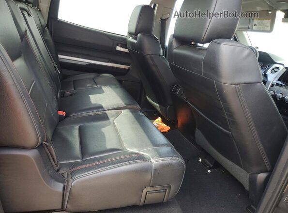 5TFDW5F14GX544418 2016 TOYOTA TUNDRA Gray Rear seats view