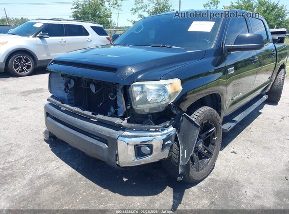 5TFDW5F14JX742004 2018 TOYOTA TUNDRA Black წინა ხედი