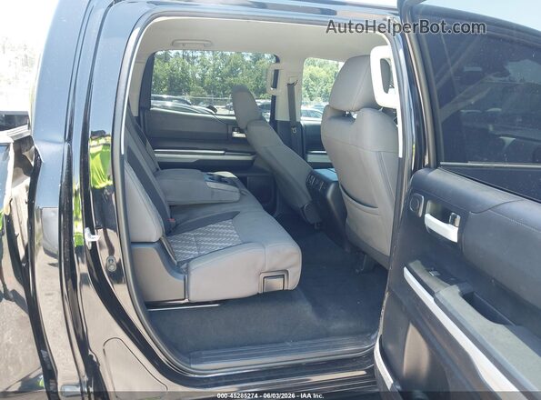 5TFDW5F14JX742004 2018 TOYOTA TUNDRA Black VIN კოდის სტიკერის ხედი