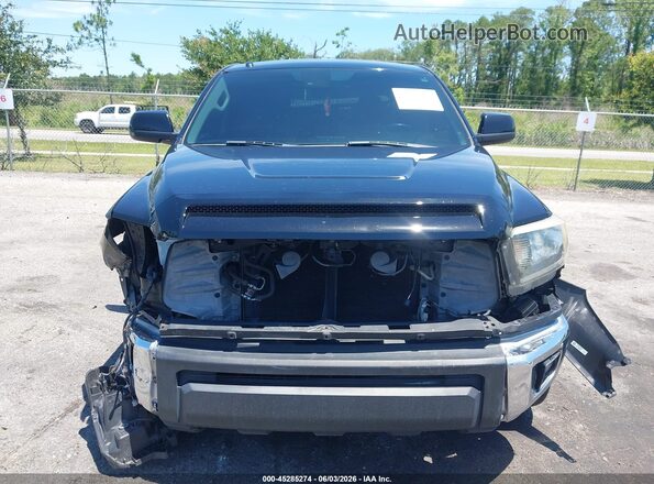 5TFDW5F14JX742004 2018 TOYOTA TUNDRA Black ხელსაწყოთა პანელის ხედი