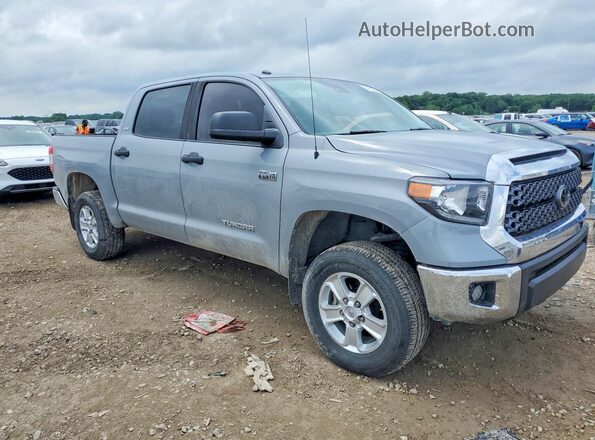 5TFDW5F14KX804454 2019 TOYOTA TUNDRA Серый Передняя правая четверть