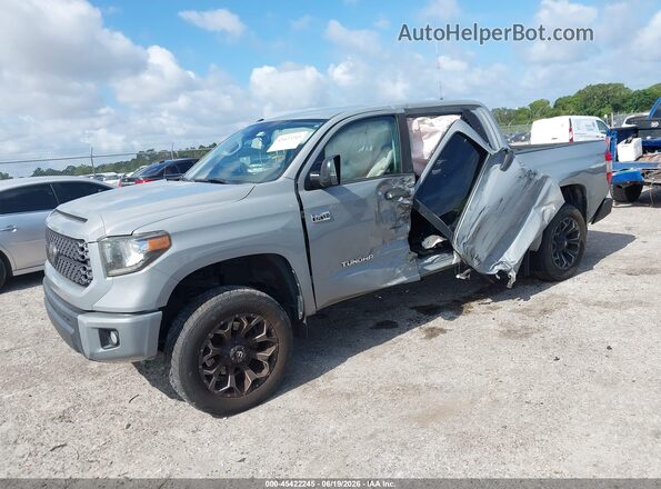 5TFDW5F14KX808939 2019 TOYOTA TUNDRA Gray Front left