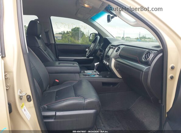 5TFDW5F15GX525697 2016 TOYOTA TUNDRA Tan Vista interior delantera