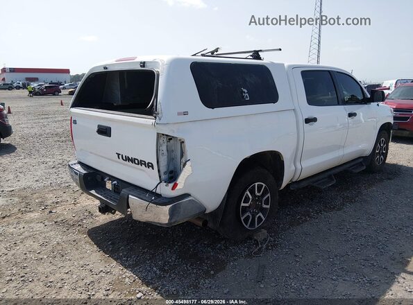 5TFDW5F15JX740682 2018 TOYOTA TUNDRA White Tył prawy