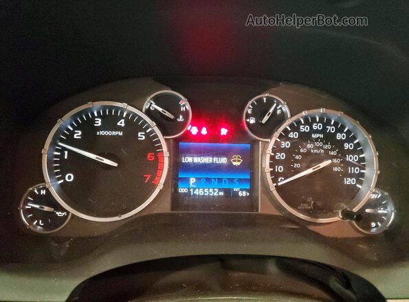 5TFDW5F17HX647429 2017 TOYOTA TUNDRA Silver Instrument cluster view