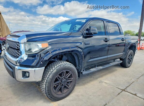 5TFDW5F18KX815778 2019 TOYOTA TUNDRA Black Հետևի ձախ