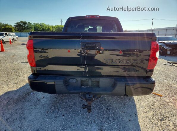 5TFDY5F10KX808074 2019 TOYOTA TUNDRA Black Вид ззаду