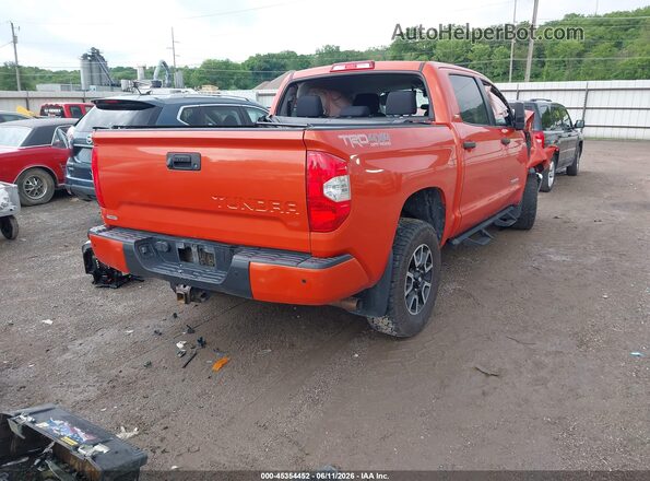 5TFDY5F11JX732959 2018 TOYOTA TUNDRA Orange Tył prawy
