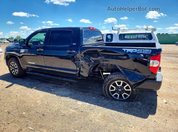5TFDY5F11KX807628 2019 TOYOTA TUNDRA Black Trasero izquierdo
