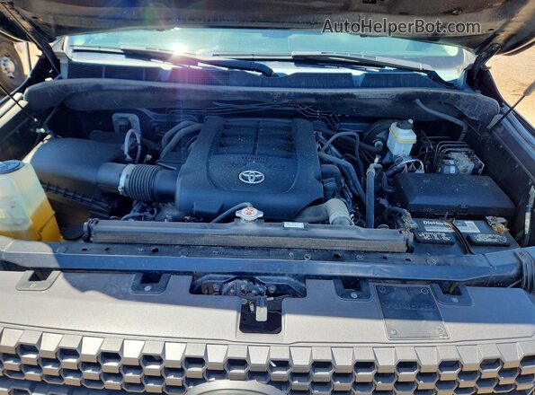 5TFDY5F11KX807628 2019 TOYOTA TUNDRA Black Vista interior trasera