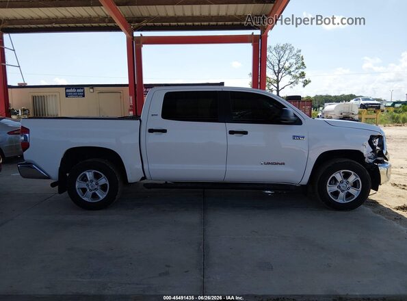 5TFDY5F11LX947745 2020 TOYOTA TUNDRA White Widok wnętrza z tyłu