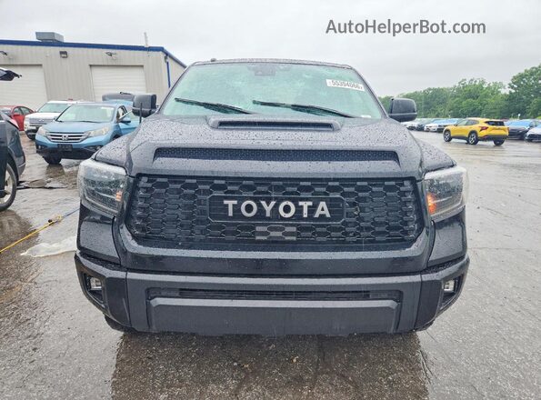 5TFDY5F13KX852084 2019 TOYOTA TUNDRA Black Front view