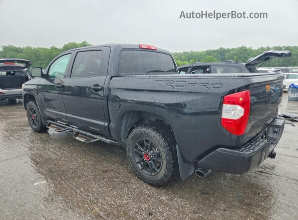 5TFDY5F13KX852084 2019 TOYOTA TUNDRA Black Rear left