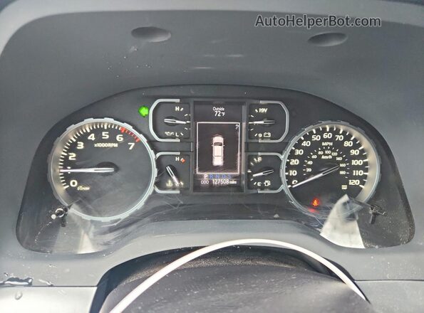 5TFDY5F13KX852084 2019 TOYOTA TUNDRA Black Instrument cluster view