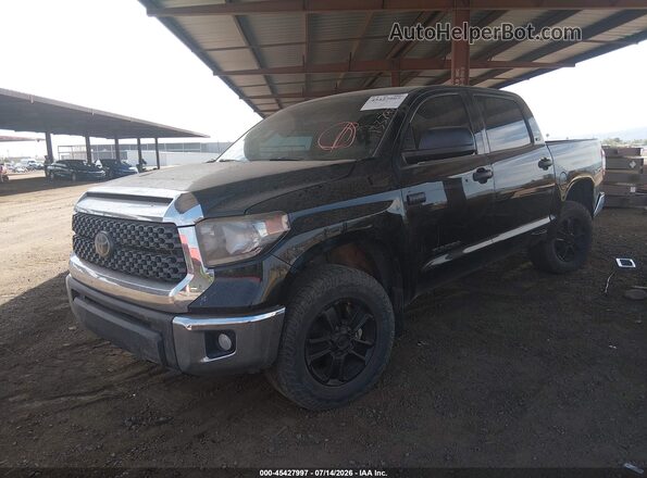 5TFDY5F14MX978621 2021 TOYOTA TUNDRA Черный Передняя левая четверть