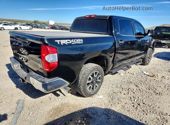 5TFDY5F15JX694586 2018 TOYOTA TUNDRA Black Tył prawy