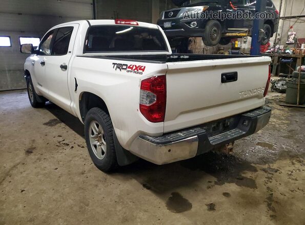 5TFDY5F15KX783107 2019 TOYOTA TUNDRA Белый Задняя левая четверть