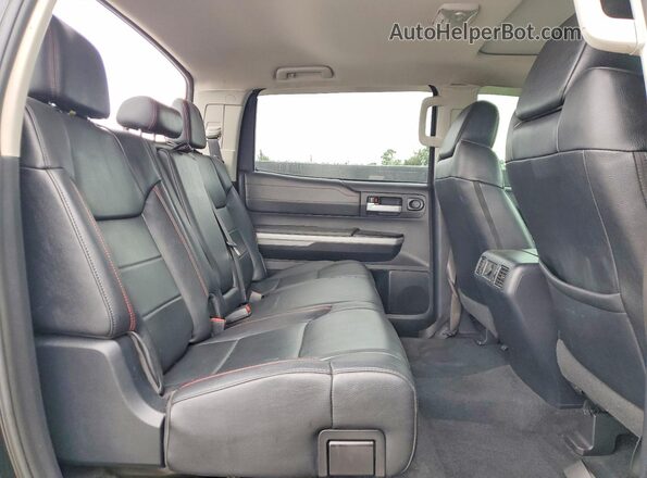 5TFDY5F15KX784693 2019 TOYOTA TUNDRA Черный Вид задних сидений