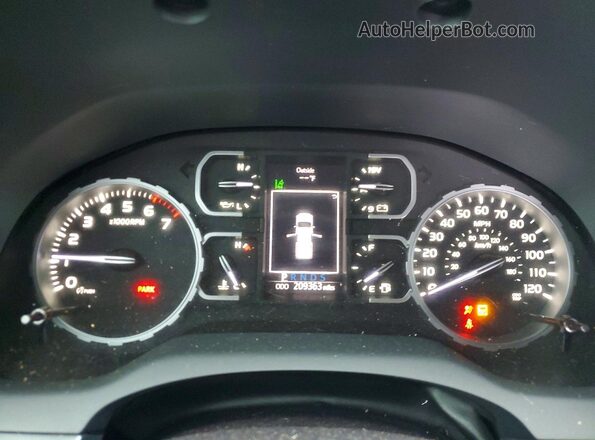 5TFDY5F15KX784693 2019 TOYOTA TUNDRA Черный Вид щитка приборов
