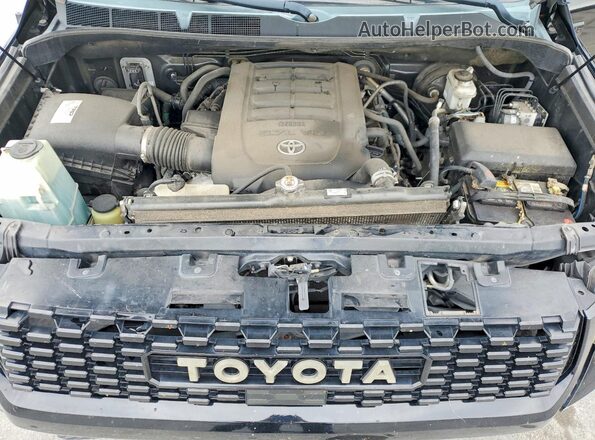 5TFDY5F15KX784693 2019 TOYOTA TUNDRA Черный Вид задней части салона