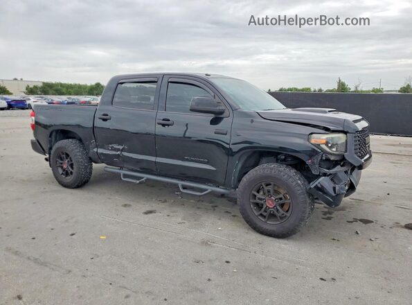 5TFDY5F15KX784693 2019 TOYOTA TUNDRA Черный Передняя правая четверть