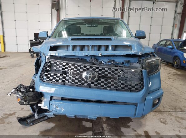 5TFDY5F15LX876646 2020 TOYOTA TUNDRA Blue Instrument cluster view