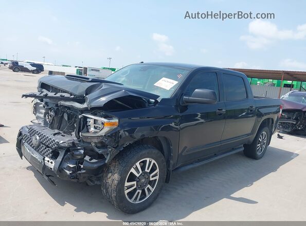 5TFDY5F16JX773779 2018 TOYOTA TUNDRA Black Передня ліва чверть
