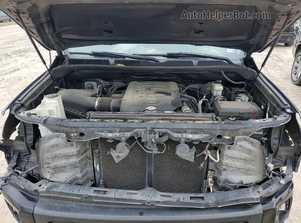 5TFDY5F16KX823047 2019 TOYOTA TUNDRA Black Vista del compartimento del motor