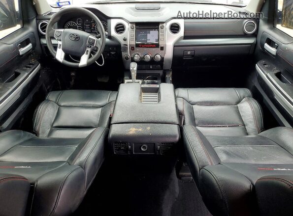 5TFDY5F16KX823047 2019 TOYOTA TUNDRA Black Vista del salpicadero