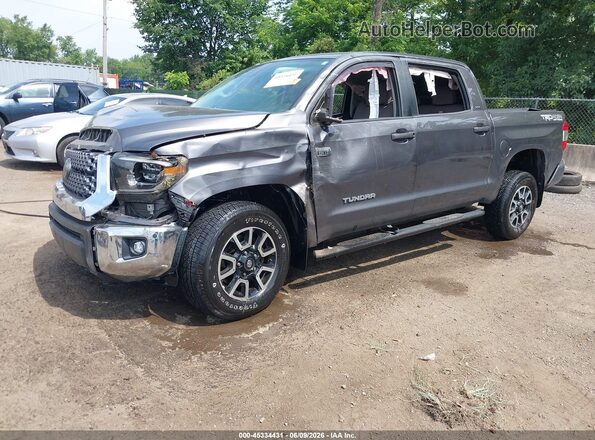 5TFDY5F17KX788888 2019 TOYOTA TUNDRA Gray Առջևի ձախ երեք քառորդ տեսարան