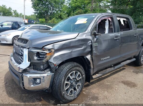 5TFDY5F17KX788888 2019 TOYOTA TUNDRA Gray Դիմացի տեսք