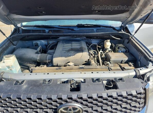 5TFDY5F17KX790740 2019 TOYOTA TUNDRA Silver Սալոնի հետևի տեսք