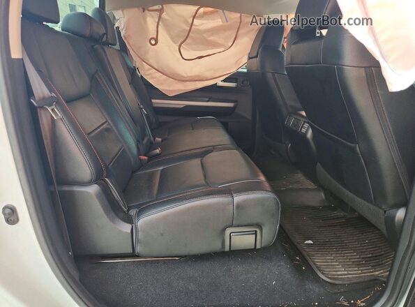 5TFDY5F18KX837984 2019 TOYOTA TUNDRA White Rear seats view