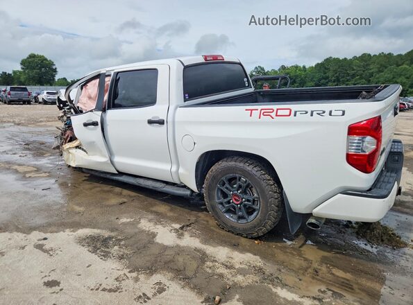 5TFDY5F18KX837984 2019 TOYOTA TUNDRA White Rear left