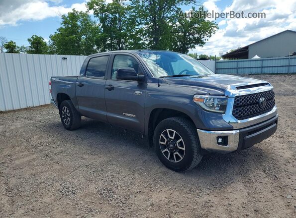 5TFDY5F19JX685079 2018 TOYOTA TUNDRA Gray Delantero derecho