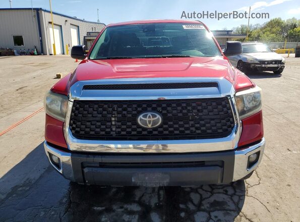 5TFDY5F19MX967579 2021 TOYOTA TUNDRA Red Widok z przodu