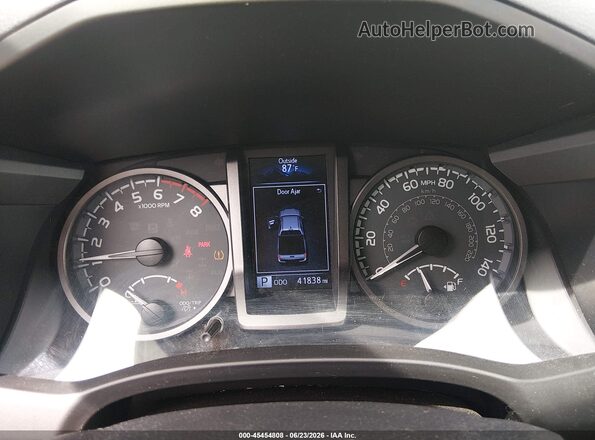 5TFDZ5BN0KX043227 2019 TOYOTA TACOMA Blue Widok tylnych siedzeń