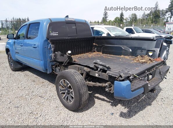 5TFDZ5BN0KX043227 2019 TOYOTA TACOMA Blue Tył lewy