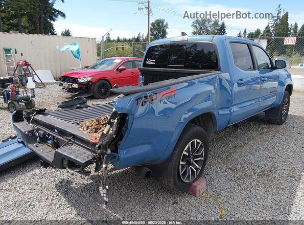 5TFDZ5BN0KX043227 2019 TOYOTA TACOMA Blue Tył prawy