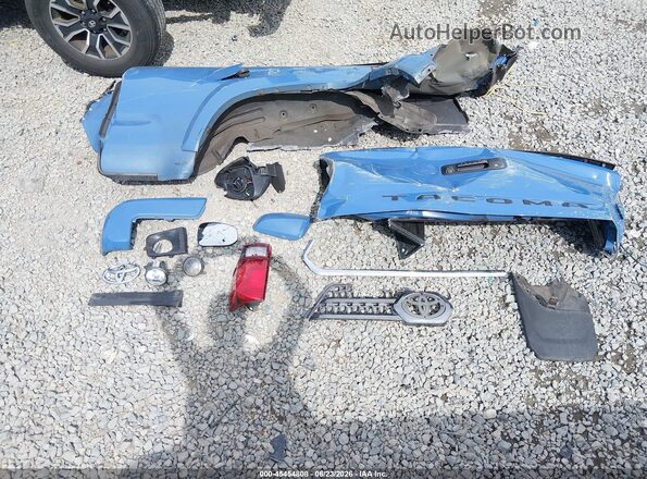 5TFDZ5BN0KX043227 2019 TOYOTA TACOMA Blue Widok zestawu wskaźników