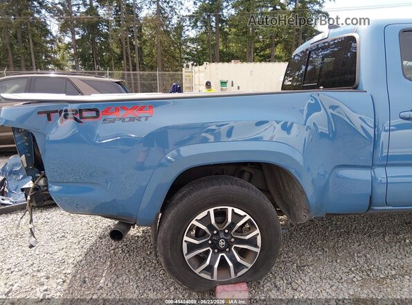 5TFDZ5BN0KX043227 2019 TOYOTA TACOMA Blue 