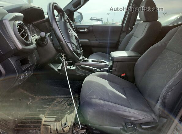 5TFDZ5BN5GX004432 2016 TOYOTA TACOMA Black წინა სალონის ხედი