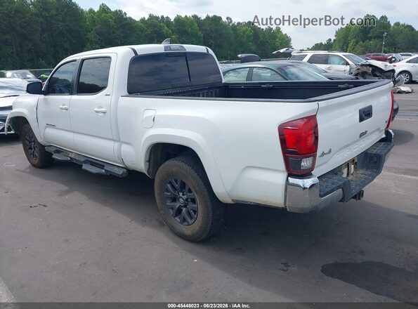 5TFDZ5BN7MX059492 2021 TOYOTA TACOMA White Rear left