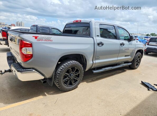 5TFEM5F10KX134749 2019 TOYOTA TUNDRA Silver Tył prawy
