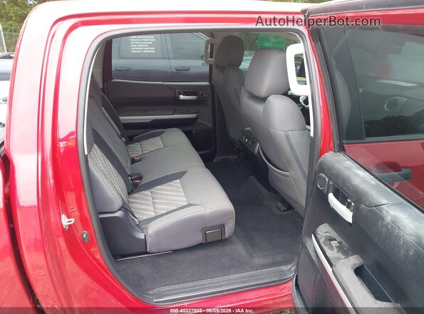 5TFEM5F13KX137323 2019 TOYOTA TUNDRA Red Вид наклейки з VIN-кодом